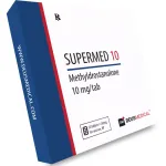 SUPERMED 10 (METHYLDROSTANOLONE) ORAL STEROID IN TABLETS