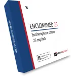 ENCLOMIMED 25 (ENCLOMIPHENE CITRATE) ORAL STEROID IN TABLETS