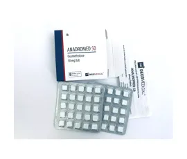 ANADROMED 50 (OXYMETHOLONE) ORAL STEROID IN TABLETS