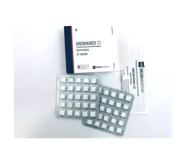AROMAMED 25 (EXEMESTANE) AROMATASE INHIBITOR IN TABLETS