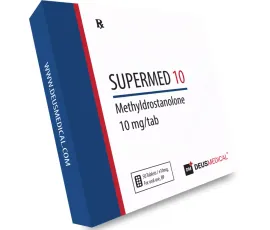 DOUSTNE STERYDY W TABLETKACH SUPERMED 10 (METYLODROSTANOLON)