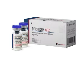DEUSTROPIN 4/12 (SOMATROPIN) HORMONE IN VIALS