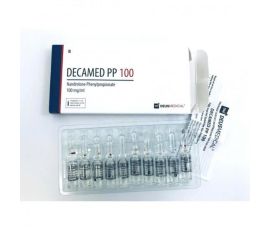 DECAMED PP 100 (NANDROLONE PHENYLPROPIONATE) INJECTABLE STEROID IN AMPOULES