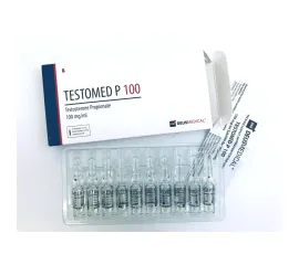 TESTOMED P 100 (TESTOSTERONE PROPIONATE) INJECTABLE STEROID IN AMPOULES