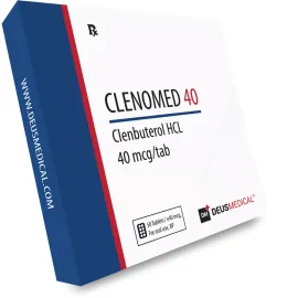CLENOMED 40 (CLENBUTEROL) SYMPATHOMIMETIC AMINE IN TABLETS