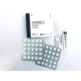 AROMAMED 25 (EXEMESTANE) AROMATASE INHIBITOR IN TABLETS