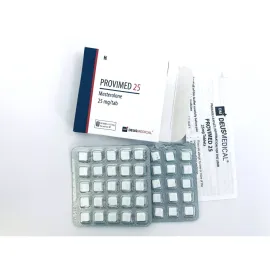 PROVIMED 25 (MESTEROLONA) ESTEROIDE ORAL EN COMPRIMIDOS