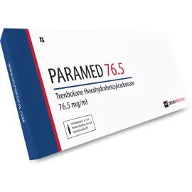 STERYDY INIEKCYJNE PARAMED 76,5 (HEKSAHYDROBENZYLOWĘGLAN TRENBOLONU) W AMPUŁKACH