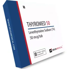 THYROMED 50 (LEVOTHYROXINE SODIUM) THYROID HORMONE IN TABLETS