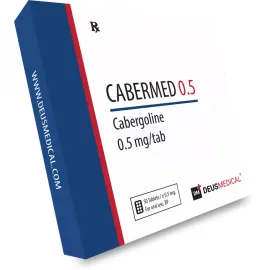 CABERMED 0.5 (CABERGOLINE) ORAL STEROID IN TABLETS