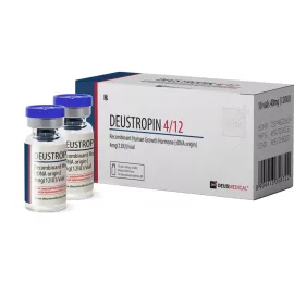 DEUSTROPIN 4/12 (SOMATROPIN) HORMONE IN VIALS