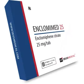 ENCLOMIMED 25 (ENCLOMIPHENE CITRATE) ORAL STEROID IN TABLETS