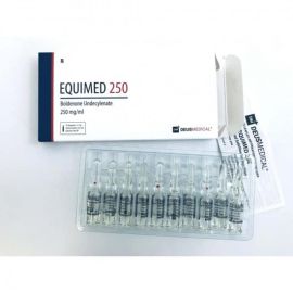 STERYDY INIEKCYJNE EQUIMED 250 (UNDECYLENIAN BOLDENONU) W AMPUŁKACH