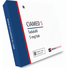 CIAMED 5 (TADALAFIL) PDE5 INHIBITOR - CIALIS IN TABLETS