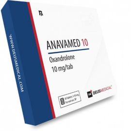 ANAVAMED 10 (OXANDROLONE) ORAL STEROID IN TABLETS