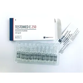 STERYDY INIEKCYJNE TESTOMED E 250 (TESTOSTERON ENANTHATE) W AMPUŁKACH