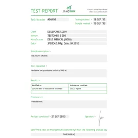 STERYDY INIEKCYJNE TESTOMED E 250 (TESTOSTERON ENANTHATE) W AMPUŁKACH