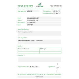 STERYDY INIEKCYJNE TESTOMED E 250 (TESTOSTERON ENANTHATE) W AMPUŁKACH