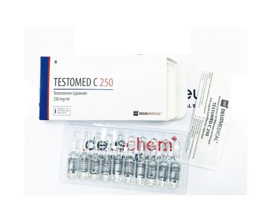 TESTOMED C 250 (TESTOSTERONE CYPIONATE) INJECTABLE STEROID IN AMPOULES